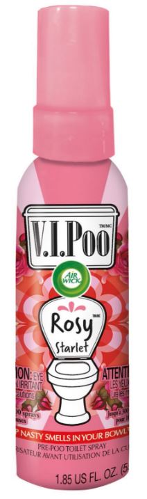AIR WICK VIPoo PrePoo Toilet Spray  Rosy Starlet Canada Discontinued